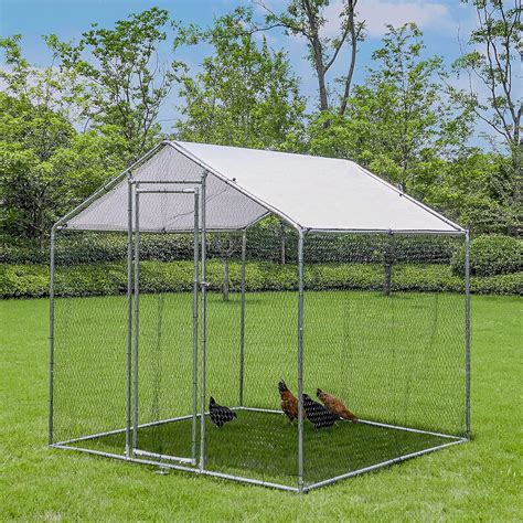 metal chicken coop cages